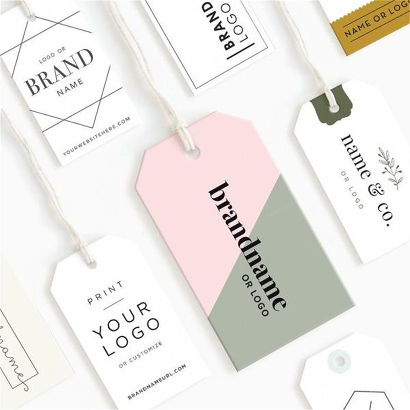 Описание на HangTag, карта, дрехи Персонализирани карти за HangTag