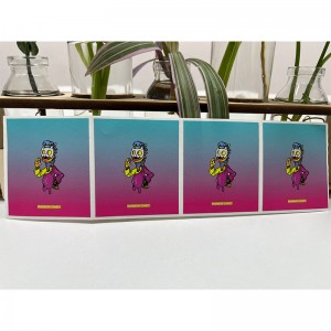 Градиентен замразен стикер